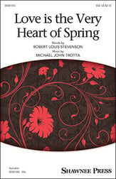 Love Is the Very Heart of Spring SSA choral sheet music cover